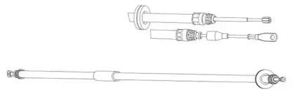 Трос, стояночная тормозная система JURID купить