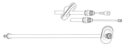 Трос, стояночная тормозная система JURID купить