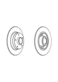 Тормозной диск JURID купить