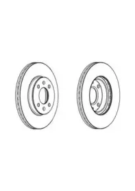 Тормозной диск JURID купить