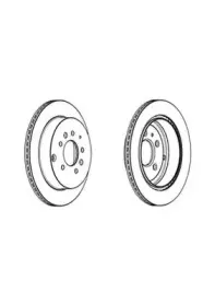 Тормозной диск JURID купить