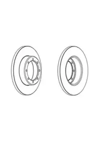 Тормозной диск JURID купить