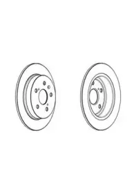 Тормозной диск JURID купить