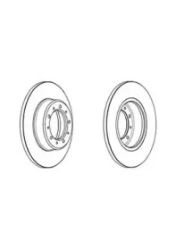 Тормозной диск JURID купить