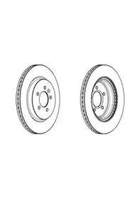 Тормозной диск JURID купить