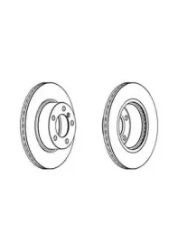 Тормозной диск JURID купить