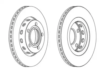 Тормозной диск JURID купить