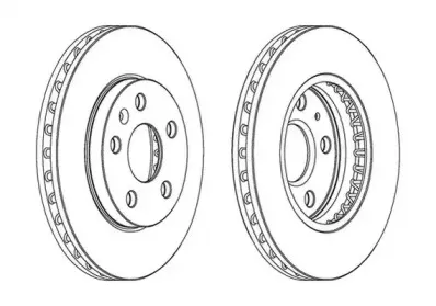 Тормозной диск JURID купить