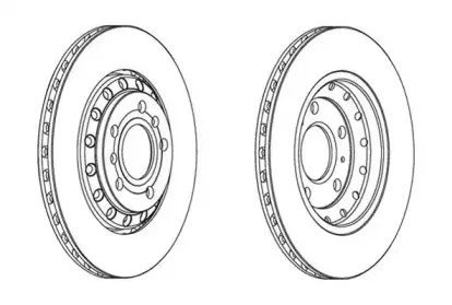 Тормозной диск JURID купить