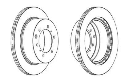 Тормозной диск JURID купить