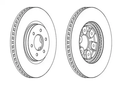 Тормозной диск JURID купить