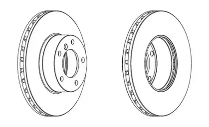 Тормозной диск JURID купить