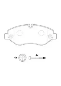 Колодки гальмівні JURID купить