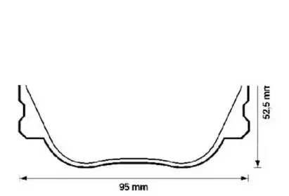 Комплект тормозных колодок, дисковый тормоз JURID купить