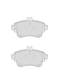 Комплект тормозных колодок, дисковый тормоз JURID купить