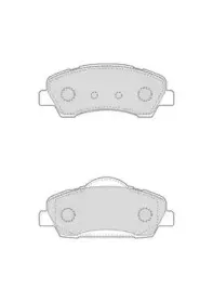 Комплект тормозных колодок, дисковый тормоз JURID купить