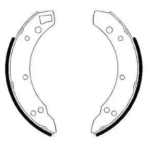 Комплект тормозных колодок JURID купить