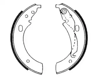 Комплект тормозных колодок JURID купить