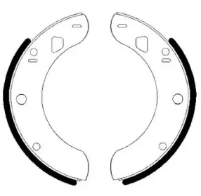 Комплект тормозных колодок JURID купить