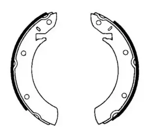 Комплект тормозных колодок JURID купить