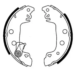 Комплект тормозных колодок JURID купить