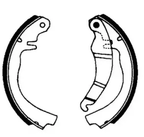 Комплект тормозных колодок JURID купить