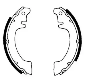 Комплект тормозных колодок JURID купить