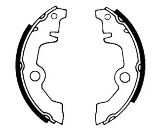 Комплект тормозных колодок JURID купить