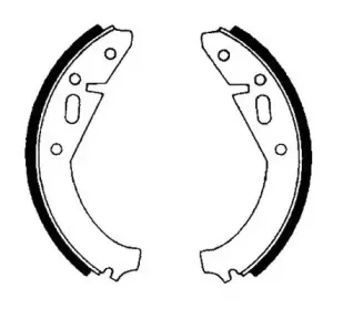 Комплект тормозных колодок JURID купить