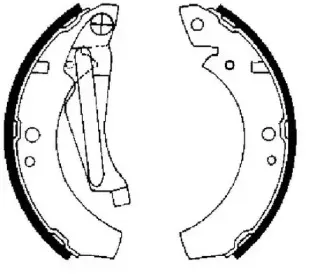 Комплект тормозных колодок JURID купить