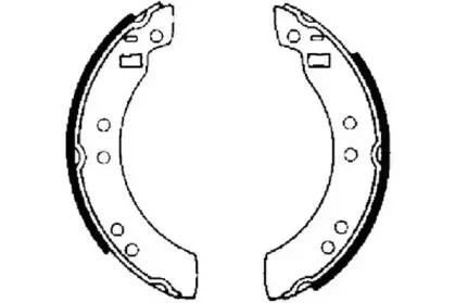 Комплект тормозных колодок JURID купить