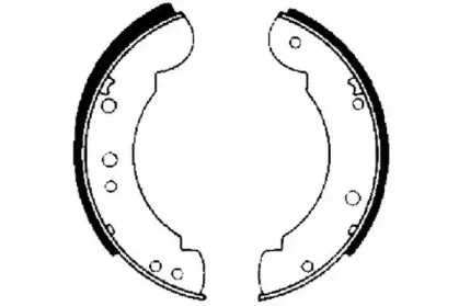 Комплект тормозных колодок JURID купить