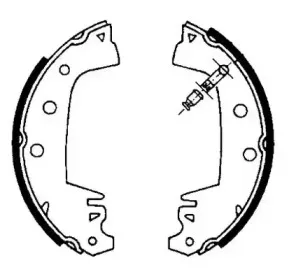 Комплект тормозных колодок JURID купить