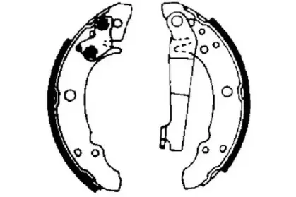 Комплект тормозных колодок JURID купить