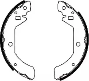 Комплект тормозных колодок JURID купить