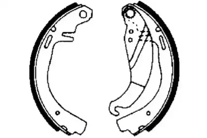 Комплект тормозных колодок JURID купить