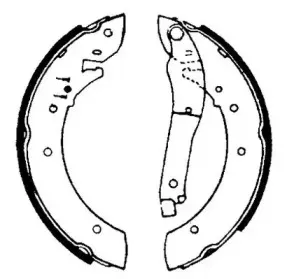 Комплект тормозных колодок JURID купить