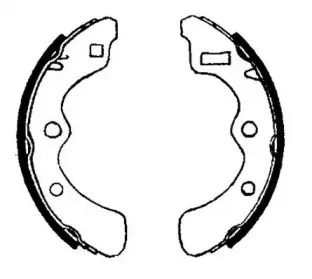 Комплект тормозных колодок JURID купить