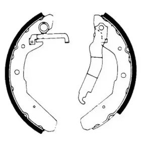 Комплект тормозных колодок JURID купить