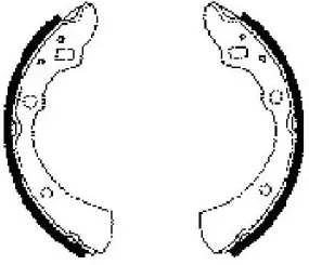 Комплект тормозных колодок JURID купить