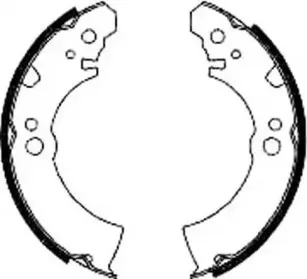 Комплект тормозных колодок JURID купить