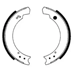 Комплект тормозных колодок JURID купить