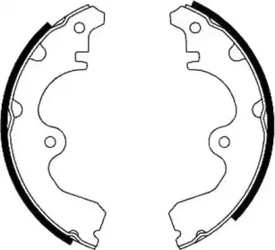 Комплект тормозных колодок JURID купить