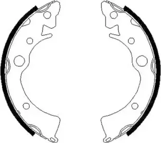 Комплект тормозных колодок JURID купить