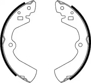 Комплект тормозных колодок JURID купить