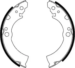 Комплект тормозных колодок JURID купить