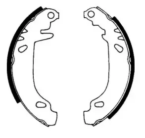 Комплект тормозных колодок JURID купить