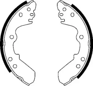 Комплект тормозных колодок JURID купить