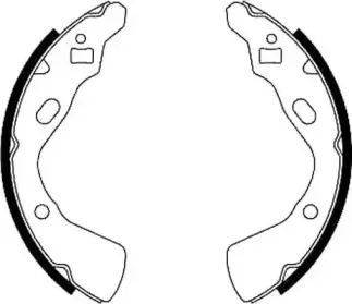 Комплект тормозных колодок JURID купить