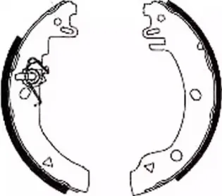 Комплект тормозных колодок JURID купить